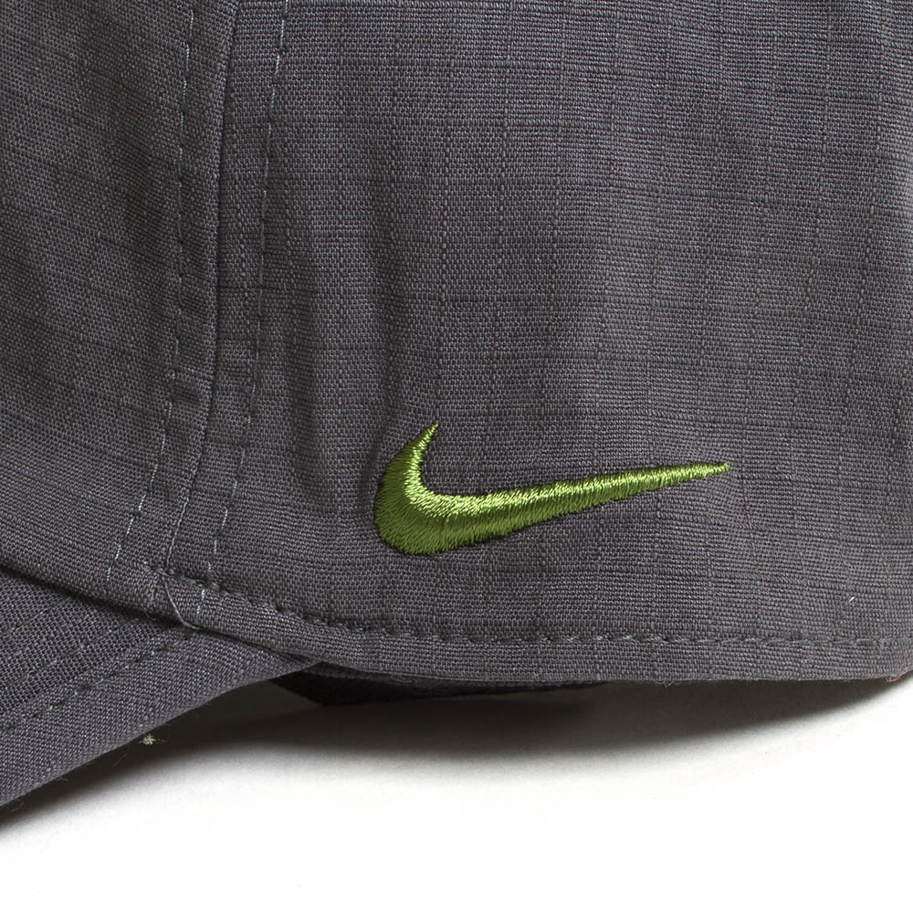 Classic Oregon O, Nike, Grey, Curved Bill, Accessories, Unisex, Canvas, Military, Side Flag, Adjustable, Hat, 578120